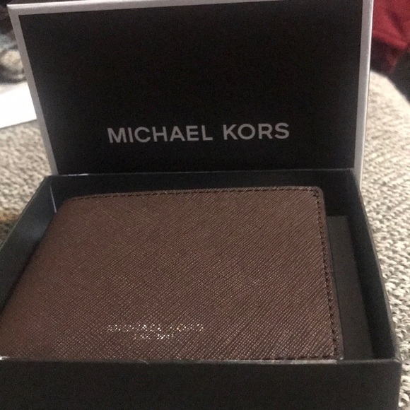 Michael Kors Other - MICHAEL KORS Chocolate Brown Wallet